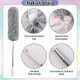 Little B House 280cm Extra Long Handle Extendable Bendable Microfiber Feather Duster Bulu Ayam Panjang -SO32