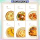 Little B House Air Fryer Parchment Paper Liners Non-Stick Paper Pad Baking Paper Tray Kertas Air - KW48