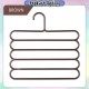 Little B House 5 Layers Hanger Towel Pants Clothes Scarf Tie Towel Holder Wardrobe Closet Penyangkut Tudung-SO30