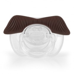 Little B House Mustachifier Mustache Pacifier -BP01 (The Ladies Man)