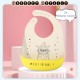 [Little B House] Baby Bibs Waterproof Silicone Baby Bib With Pocket Feeding Bib 硅胶围嘴 宝宝围兜 Bib Makan Baby - BB09