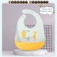 [Little B House] Baby Bibs Waterproof Silicone Baby Bib With Pocket Feeding Bib 硅胶围嘴 宝宝围兜 Bib Makan Baby - BB09