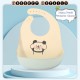 [Little B House] Baby Bibs Waterproof Silicone Baby Bib With Pocket Feeding Bib 硅胶围嘴 宝宝围兜 Bib Makan Baby - BB09