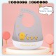 [Little B House] Baby Bibs Waterproof Silicone Baby Bib With Pocket Feeding Bib 硅胶围嘴 宝宝围兜 Bib Makan Baby - BB09