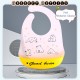 [Little B House] Baby Bibs Waterproof Silicone Baby Bib With Pocket Feeding Bib 硅胶围嘴 宝宝围兜 Bib Makan Baby - BB09