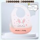 [Little B House] Baby Bibs Waterproof Silicone Baby Bib With Pocket Feeding Bib 硅胶围嘴 宝宝围兜 Bib Makan Baby - BB09