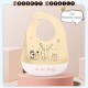 [Little B House] Baby Bibs Waterproof Silicone Baby Bib With Pocket Feeding Bib 硅胶围嘴 宝宝围兜 Bib Makan Baby - BB09