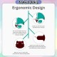 [Little B House] Newborn Pacifier Baby Nipples Silicone Comfort Nano Silver Pacifier Puting Baby Anti Jongang -BP03