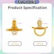 [Little B House] Newborn Pacifier Baby Nipples Silicone Comfort Nano Silver Pacifier Puting Baby Anti Jongang -BP03