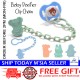 [Little B House]Baby Pacifier Chain Dummies Clips Infant Soother Anti Lost Holder Clip Strap 奶嘴链夹 Tali Puting Bayi -BP04