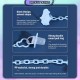 [Little B House]Baby Pacifier Chain Dummies Clips Infant Soother Anti Lost Holder Clip Strap Tali Puting Bayi -BP04