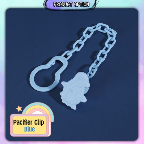 [Little B House]Baby Pacifier Chain Dummies Clips Infant Soother Anti Lost Holder Clip Strap Tali Puting Bayi -BP04