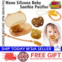 [Little B House] Baby Nipple Nano Silicone Pacifier Soothies Pacifier Newborn Puting Baby Anti Jongang -BP05