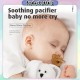 [Little B House] Baby Nipple Nano Silicone Pacifier Soothies Pacifier Newborn Puting Baby Anti Jongang -BP05