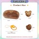 [Little B House] Baby Nipple Nano Silicone Pacifier Soothies Pacifier Newborn Puting Baby Anti Jongang -BP05