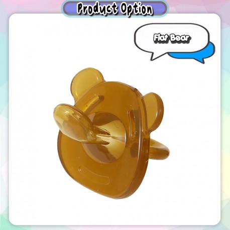 [Little B House] Baby Nipple Nano Silicone Pacifier Soothies Pacifier Newborn Puting Baby Anti Jongang -BP05