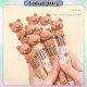 [Little B House] Cute Bear 10 Colors Ballpoint Pen Ball Pens Kids Stationery Gifts for Children Pen Comel - ST01