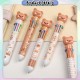[Little B House] Cute Bear 10 Colors Ballpoint Pen Ball Pens Kids Stationery Gifts for Children Pen Comel - ST01