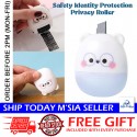 [Little B House] 2in1 Cute Protection Stamp Confidential Stamp Roller Security Stamp Roller 保密印章 Chop Perlindungan -ST02