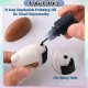 [Little B House] 2in1 Cute Protection Stamp Confidential Stamp Roller Security Stamp Roller Chop Perlindungan -ST02