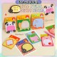 [Little B House] Cute Sticky Notes Memo Fast Pad Planner Tear Off Sticker Reminder Bookmark Gifts 创意便利贴 Pad Memo -ST03