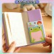 [Little B House] Cute Sticky Notes Memo Fast Pad Planner Tear Off Sticker Reminder Bookmark Gifts 创意便利贴 Pad Memo -ST03