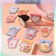 [Little B House] Cute Cartoon Magnetic Bookmark Mini Aesthetic Magnet Bookmarks Book Markers Penanda Buku -ST04