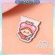 [Little B House] Cute Cartoon Magnetic Bookmark Mini Aesthetic Magnet Bookmarks Book Markers Penanda Buku -ST04