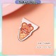 [Little B House] Cute Cartoon Magnetic Bookmark Mini Aesthetic Magnet Bookmarks Book Markers Penanda Buku -ST04