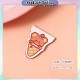 [Little B House] Cute Cartoon Magnetic Bookmark Mini Aesthetic Magnet Bookmarks Book Markers 可爱卡通磁性书签 Penanda Buku -ST04