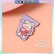 [Little B House] Cute Cartoon Magnetic Bookmark Mini Aesthetic Magnet Bookmarks Book Markers 可爱卡通磁性书签 Penanda Buku -ST04