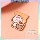 [Little B House] Cute Cartoon Magnetic Bookmark Mini Aesthetic Magnet Bookmarks Book Markers Penanda Buku -ST04
