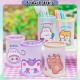 [Little B House] Cartoon Pen Holder Office Table Stationery Cosmetic Brush Storage Pen Container Kotak Pensil - ST05