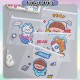 [Little B House] File Storage Bag Pen Zipper Transparent Pencil Bag Stationery PVC Pouch Beg Pensil -ST06