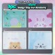 [Little B House] File Storage Bag Pen Zipper Transparent Pencil Bag Stationery PVC Pouch Beg Pensil -ST06