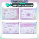 [Little B House] File Storage Bag Pen Zipper Transparent Pencil Bag Stationery PVC Pouch Beg Pensil -ST06