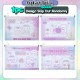 [Little B House] File Storage Bag Pen Zipper Transparent Pencil Bag Stationery PVC Pouch 拉链试笔袋 文具收纳袋 Beg Pensil -ST06