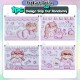 [Little B House] File Storage Bag Pen Zipper Transparent Pencil Bag Stationery PVC Pouch Beg Pensil -ST06