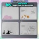[Little B House] File Storage Bag Pen Zipper Transparent Pencil Bag Stationery PVC Pouch Beg Pensil -ST06