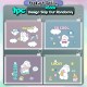 [Little B House] File Storage Bag Pen Zipper Transparent Pencil Bag Stationery PVC Pouch Beg Pensil -ST06