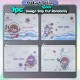 [Little B House] File Storage Bag Pen Zipper Transparent Pencil Bag Stationery PVC Pouch Beg Pensil -ST06