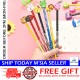 [Little B House]Creative Cartoon Eraser Pencils Students Drawing HB Pencil Party Gift Stationery Pensil HB - ST07