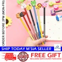 [Little B House]Creative Cartoon Eraser Pencils Students Drawing HB Pencil Party Gift Stationery Pensil HB - ST07
