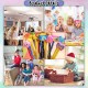 [Little B House]Creative Cartoon Eraser Pencils Students Drawing HB Pencil Party Gift Stationery Pensil HB - ST07