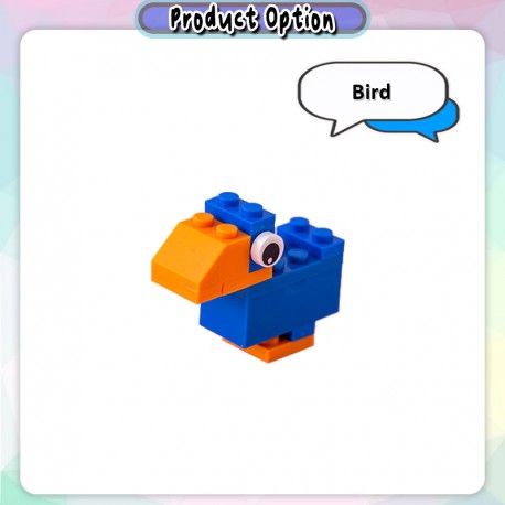 [Little B House] DIY Animal Puzzle Pencil Sharpener Building Block Sharpeners Stationery Toys Pengasah Pensil -ST09