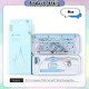 [Little B House] 8pcs Compass School Maths Geometry Protractor Triangle Ruler Stationery 金属圆规套装 Set Jangka Lukis -ST10