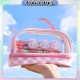 [Little B House] Double Layer Large Capacity Pencil Bag Stationery Cosmetic Makeup Storage Case 双层文具盒 Kotak Pensel - ST11