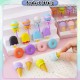 [Little B House] Yummy Dessert Erasers Set Detachable Cute Candy Rubber Eraser Gift Stationery 橡皮擦 Pemadam Getah -ST12