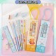 [Little B House]5 In 1 Stationery Set For Kids Goodies Birthday Christmas Gift Children's Day 儿童节礼物 Set Alat Tulis -ST13