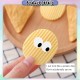 [Little B House] Cute Potato Chip Clips Food Bag Sealer Sealing Clips Folder Handbook Stationery 创意薯片夹 Clip Kertas -ST14